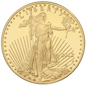 2012 1 oz Proof American Eagle Gold Coin Boxed