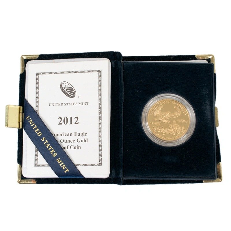 2012 1 oz Proof American Eagle Gold
