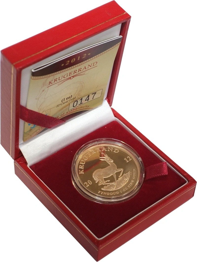 2012 1 oz Proof Krugerrand Gold Coin