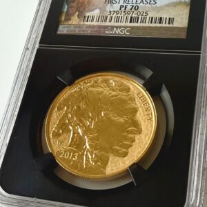2013 1 oz Reverse Proof American Buffalo Gold Coin PCGS PR70