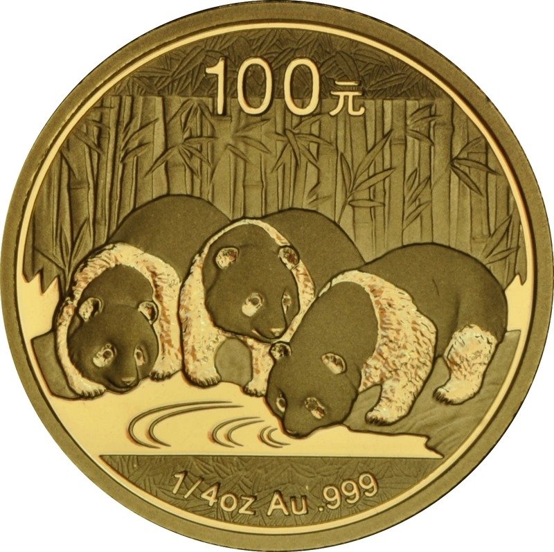 2013 1/4 oz Chinese Panda Gold Coin