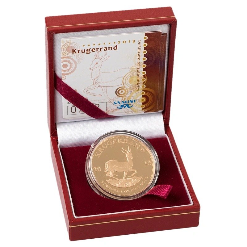2013 1 oz Proof Krugerrand Gold Coin