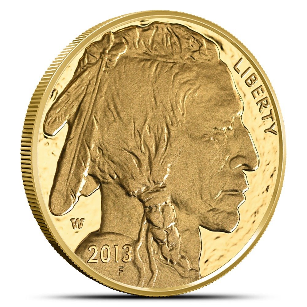 2013-W 1 oz Proof American Gold Buff