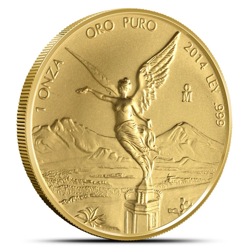2014 1 oz Mexican Gold Libertad Coin