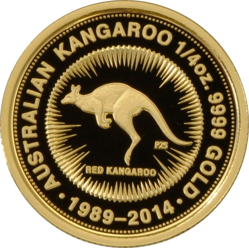 2014 1/4 oz Australian Kangaroo Gold