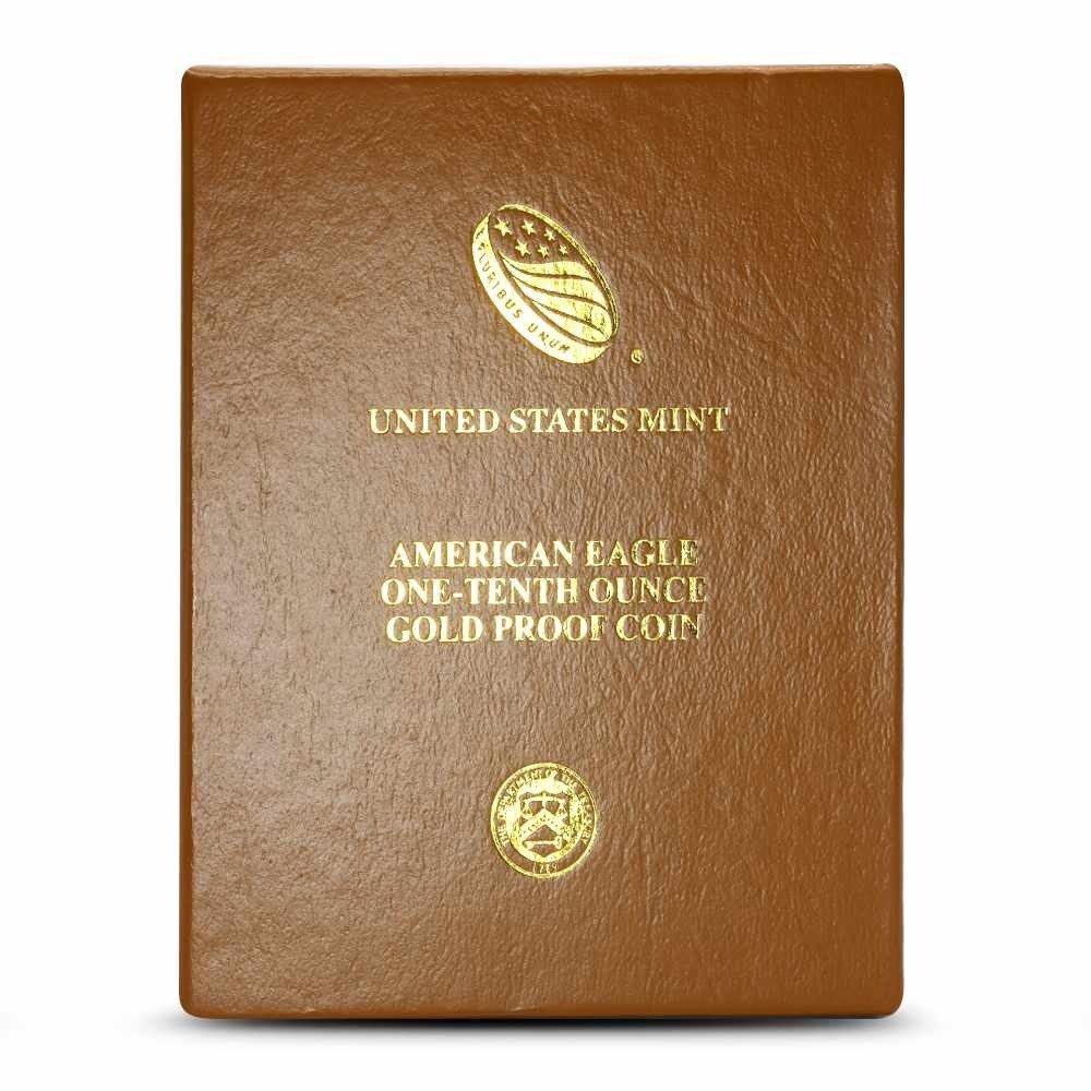 2014-W 1/10 oz Proof American Gold Eagle Coin (Box + CoA) - Image 4
