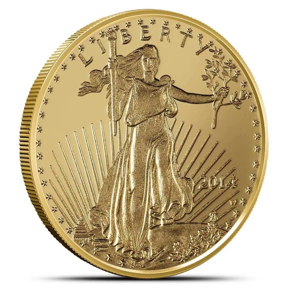 2014-W 1/10 oz Proof American Gold