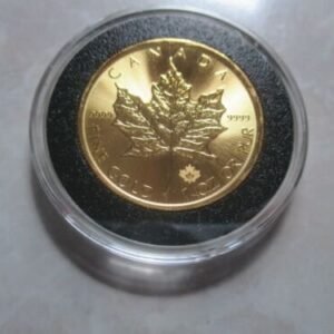 2015 1 oz Canadian Gold Maple Leaf Coin (BU)