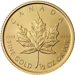 2015 1/2 oz Canadian Gold Maple Leaf Coin (BU)