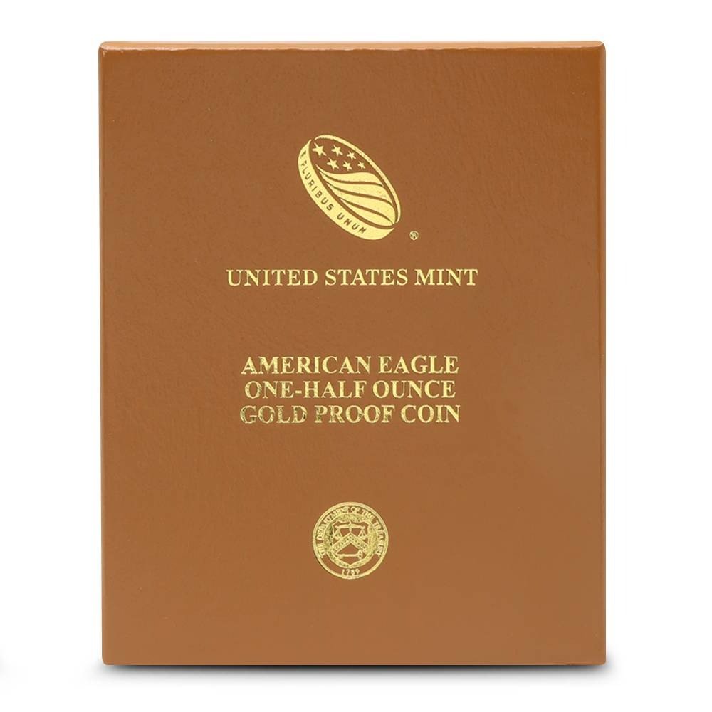 2015-W 1/2 oz Proof American Gold Eagle Coin (Box + CoA) - Image 5