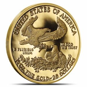 2015-W 1/2 oz Proof American Gold Eagle Coin (Box + CoA)