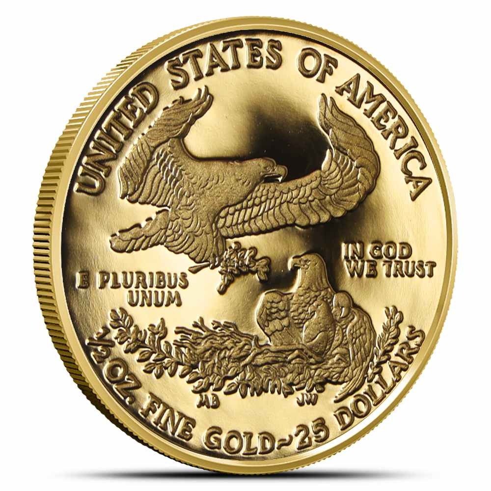 2015-W 1/2 oz Proof American Gold Eagle Coin (Box + CoA) - Image 2