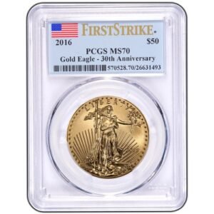 1 oz American Gold Eagle Coin PCGS M