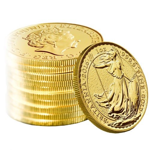 2016 1 oz British Gold Britannia Coi