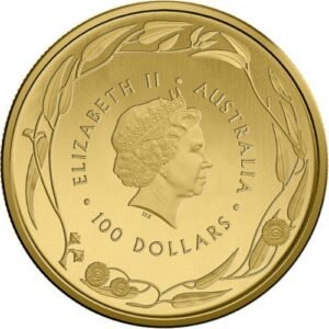 2016 1 oz Royal Australian Mint Gold Kangaroo Coin (BU w/ Assay)