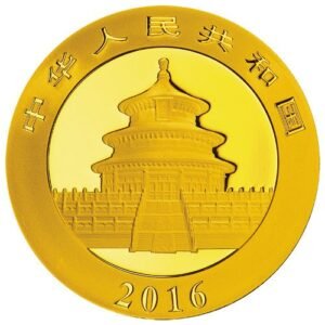 2016 30 Gram Chinese Gold Panda Coin (BU)