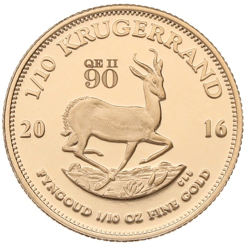 2016 Proof 1/10 oz Krugerrand Gold Coin Boxed - Image 3