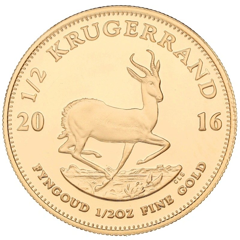 2016 Proof 1/2 oz Krugerrand Gold Coin Boxed - Image 2