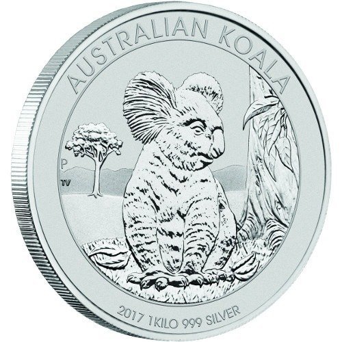 2017 1 Kilo Australian Silver Koala