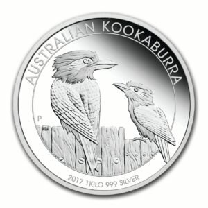 1 Kilo Proof Australian Silver Kook