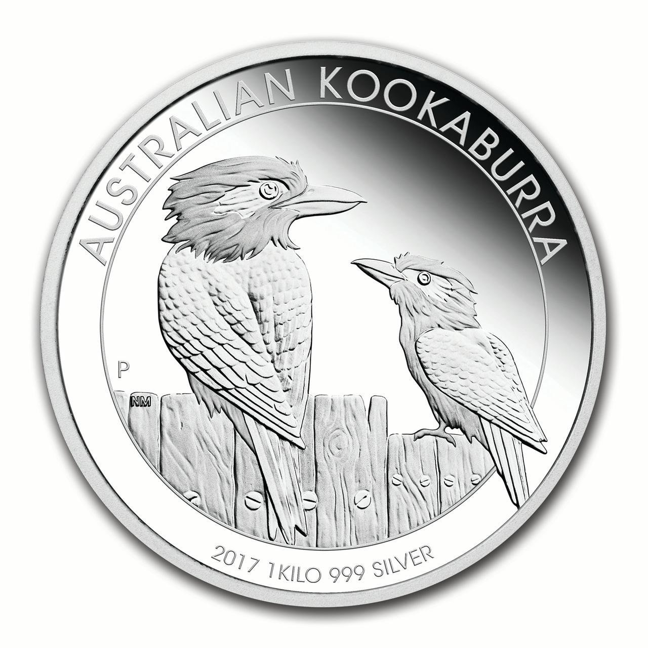 1 Kilo Proof Australian Silver Kook