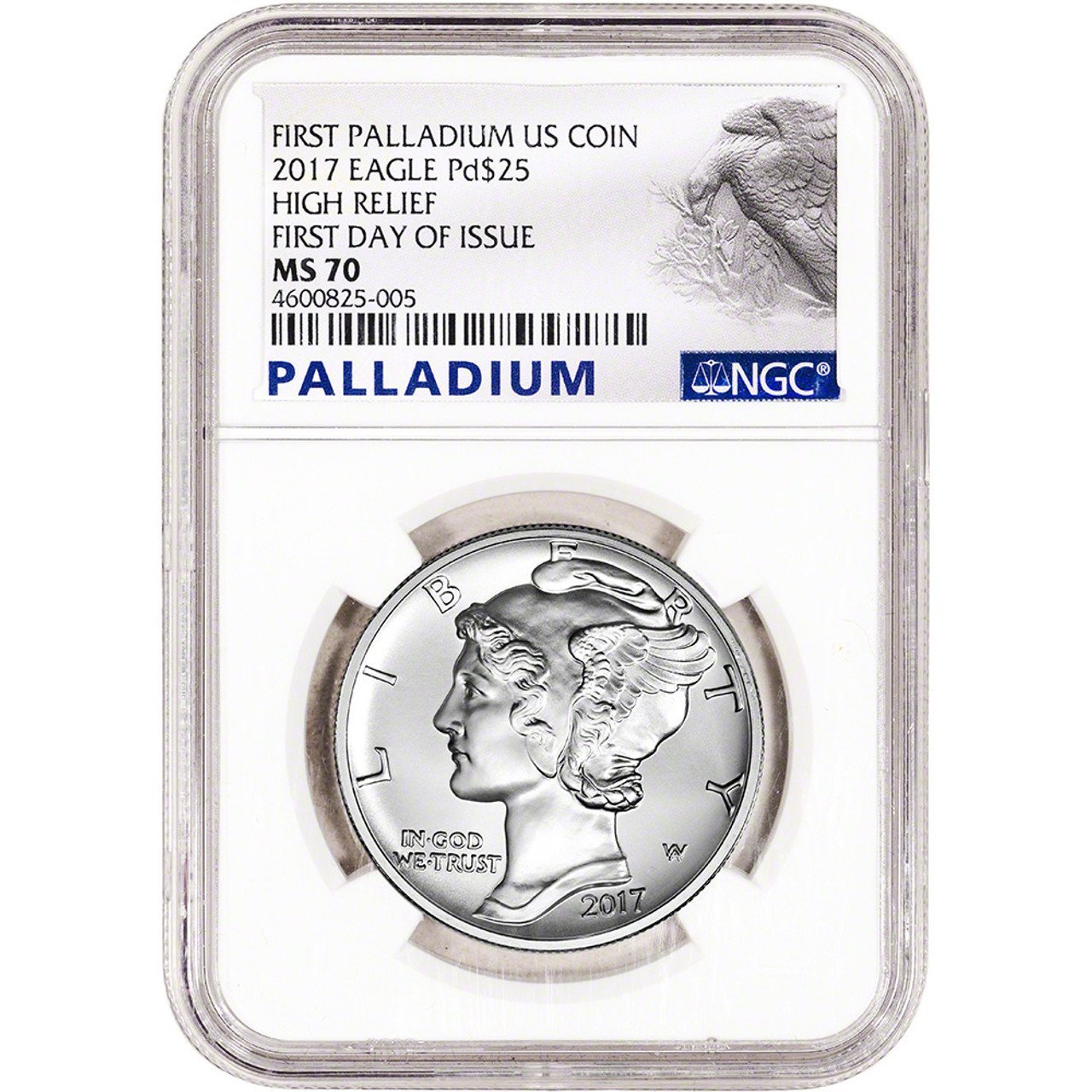 American Palladium Eagle Coins NGC