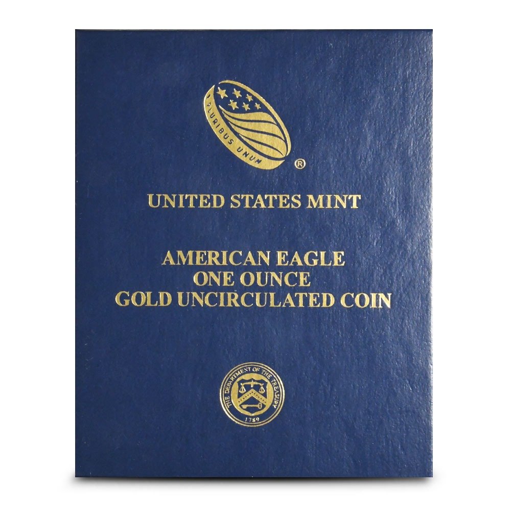 2017 1 oz Burnished American Gold Eagle Coin (Box + CoA) - Image 3