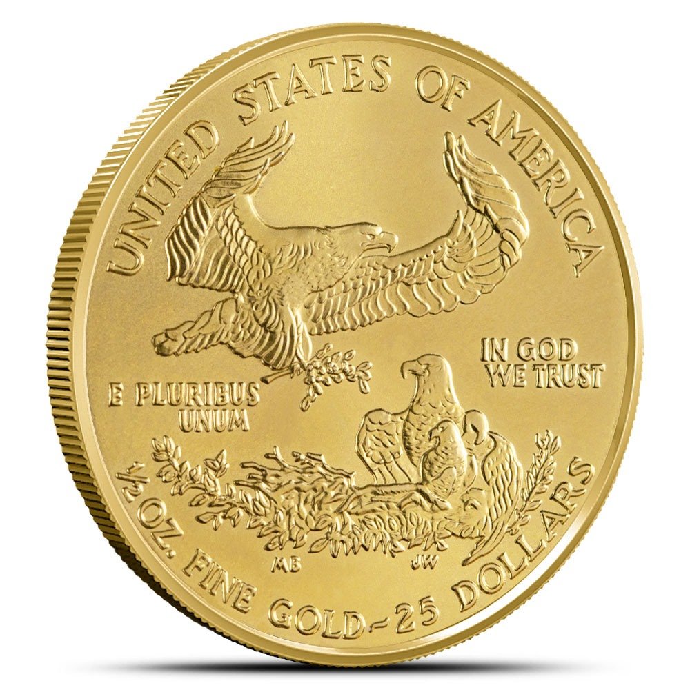 2017 1/2 oz American Gold Eagle Coin - Image 2