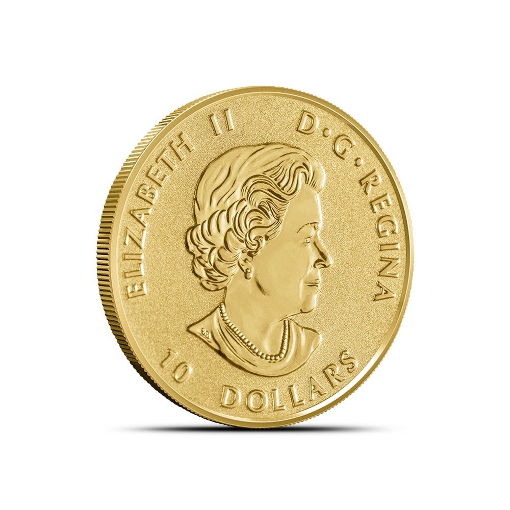 2017 1/4 oz Canadian Gold Big Horn Sheep Reverse Proof Coin - Image 2