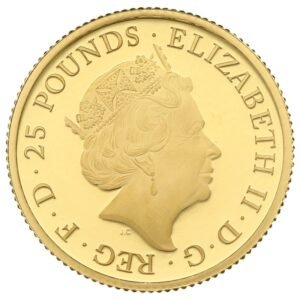 2017 1/4 oz Proof Unicorn of Scotland Gold Coin Queen’s Beasts