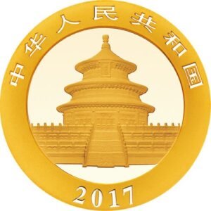 2017 30 Gram Chinese Gold Panda Coin (BU)