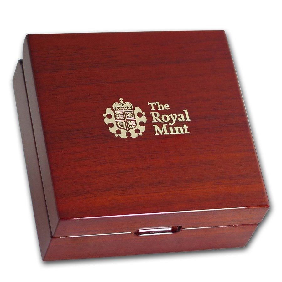 2017 1 oz Proof British Gold Queens Beast Unicorn Coin (Box + CoA) - Image 5