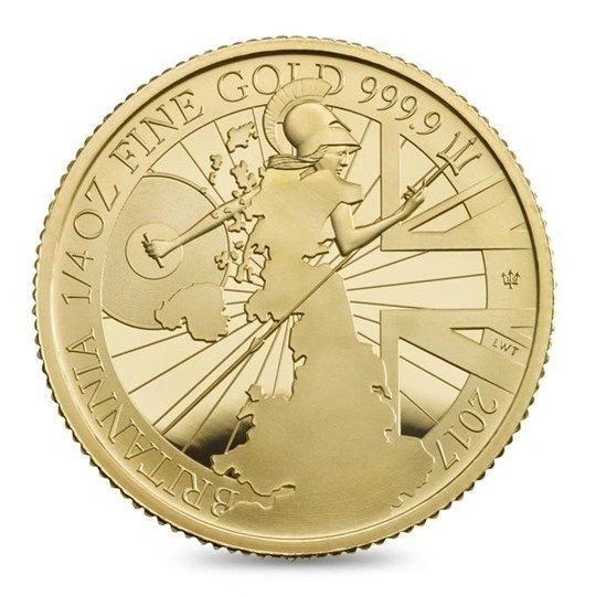 2017 Proof 1/4 oz Gold Britannia Coi