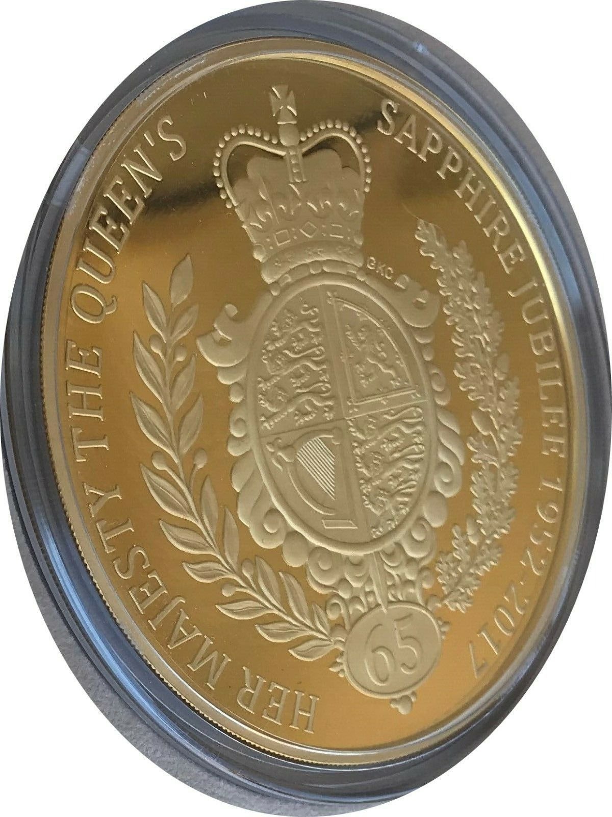 2017 1 kg Sapphire Jubilee Gold Proof Coin (Box/Coa) - Image 5