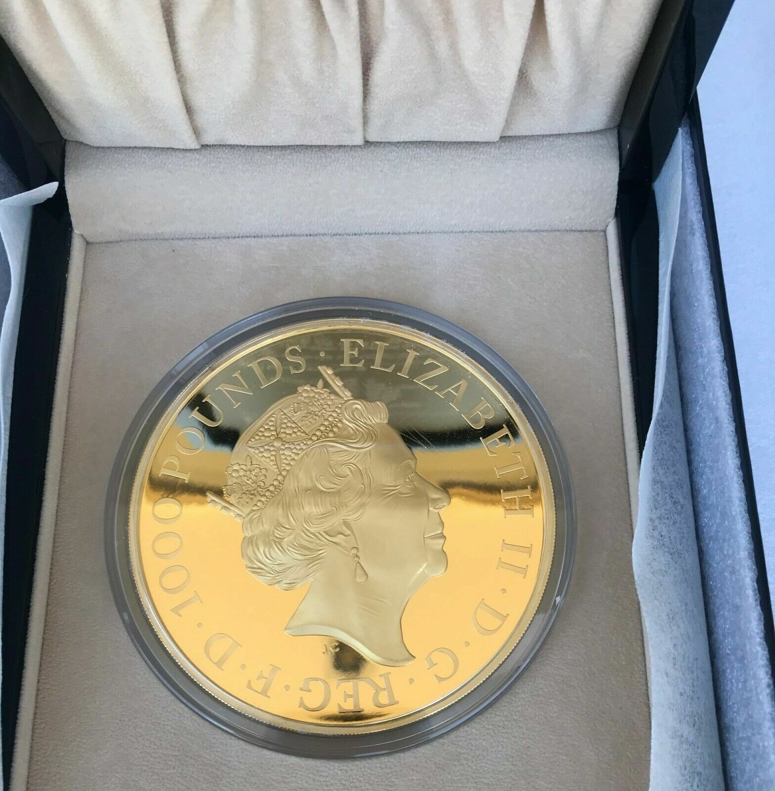 2017 1 kg Sapphire Jubilee Gold Proof Coin (Box/Coa) - Image 6