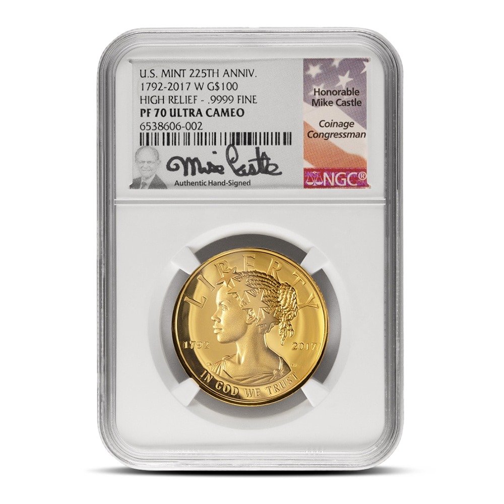 1 oz Proof American Gold 225th Anniv