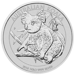 2018 1 Kilo Australian Silver Koala Coin (BU)