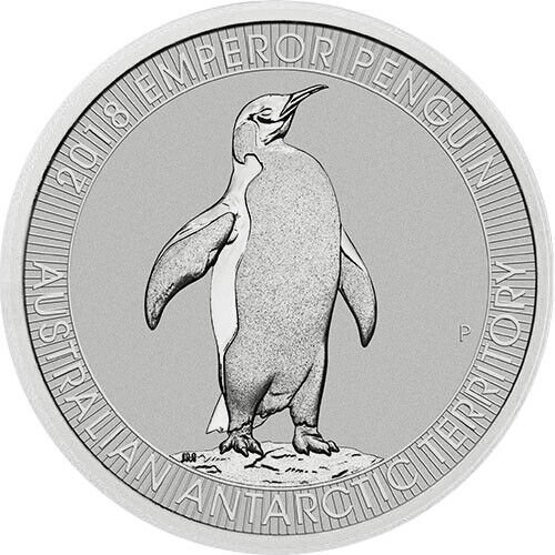 1/3 oz Perth Emperor Penguin Platinu