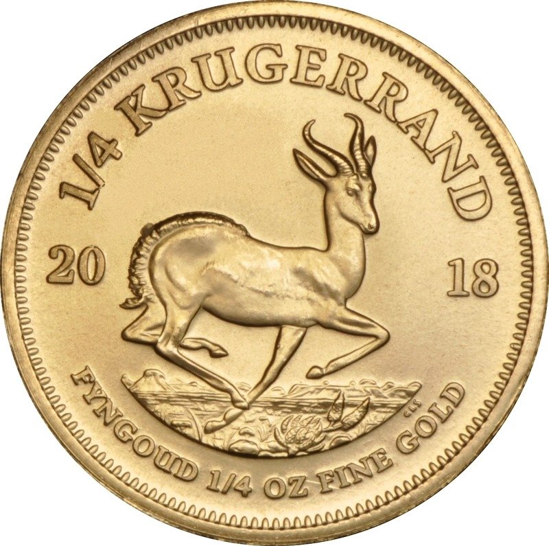 Buy 2018 1/4 oz Krugerrand Gold Coin