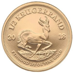 2018 Proof 1/2 oz Krugerrand Gold Coin