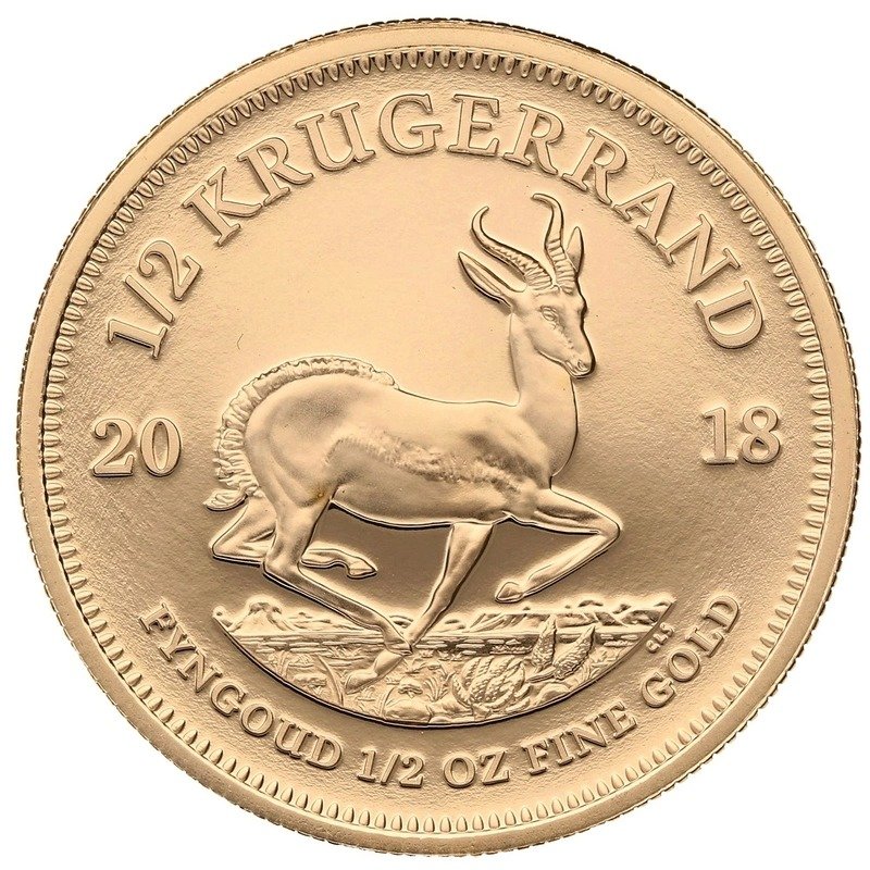 2018 Proof 1/2 oz Krugerrand Gold Co