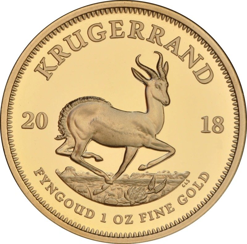 2018 1 oz Proof Krugerrand Gold Coin