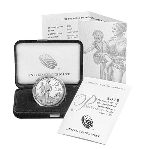 1 oz Proof American Platinum