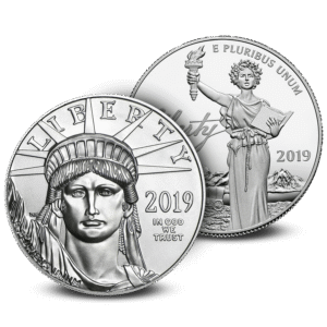 2019 1 oz American Platinum Eagle Coin (BU)