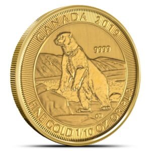 1/10 oz Canadian Gold Polar Bear Coi