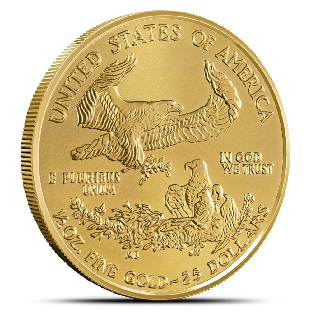 2019 1/2 oz American Gold Eagle Coin - Image 2