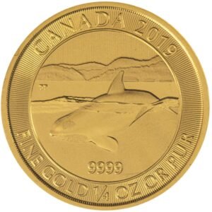 2019 1/4 oz Canadian Orca Gold Coin