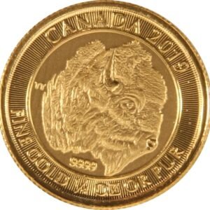 2019 1/4 oz Canadian Buffalo Gold Coin