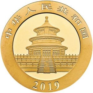 2019 30 Gram Chinese Gold Panda Coin (BU)