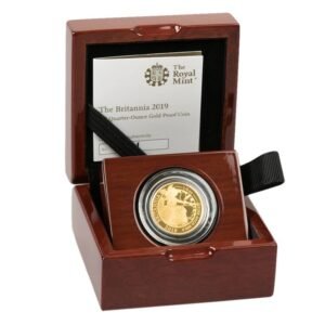 2019 Proof 1/4 oz Gold Britannia Coin Boxed